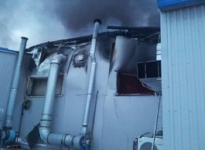 Крупный пожар потушили в Северском районе