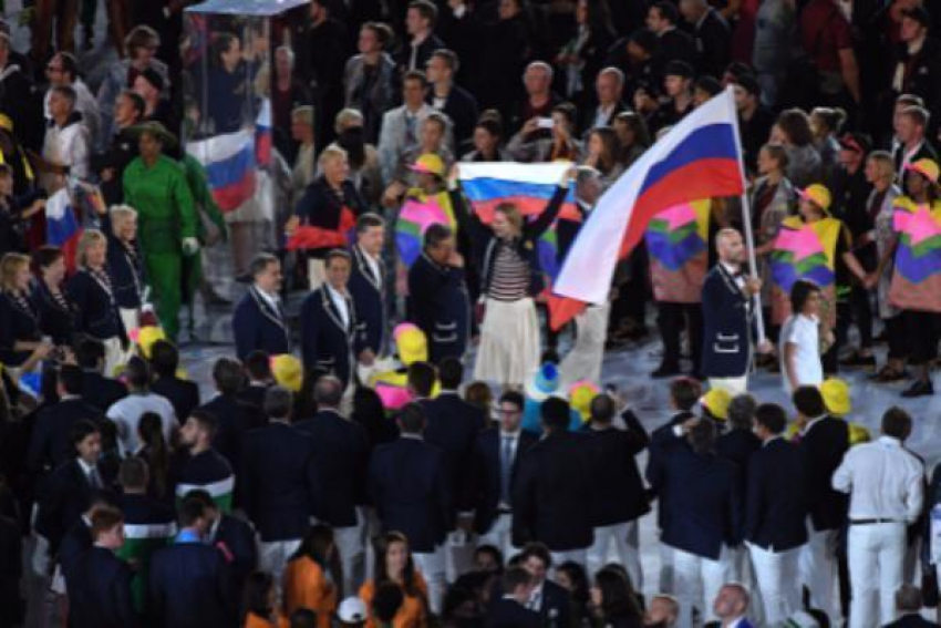 Сборная России приняла участие в параде в честь открытия Олимпийских игр