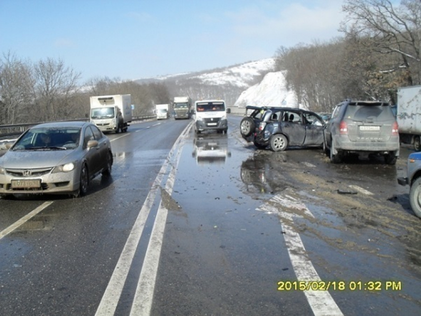 В Новороссийске погиб водитель иномарки