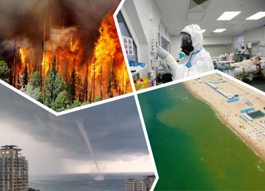 В крае в этот четверг видели смерч, Черное море стало зеленым, а COVID-19 заразилось почти четверть тысячи человек