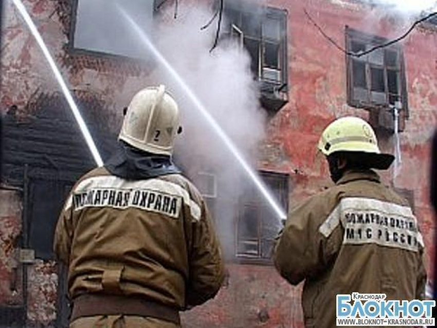 В Усть-Лабинском районе при пожаре погиб мужчина
