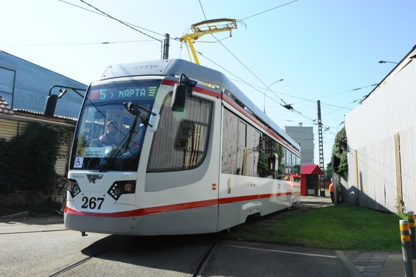 Неработающий кондиционер в новом краснодарском трамвае объяснили в КТТУ