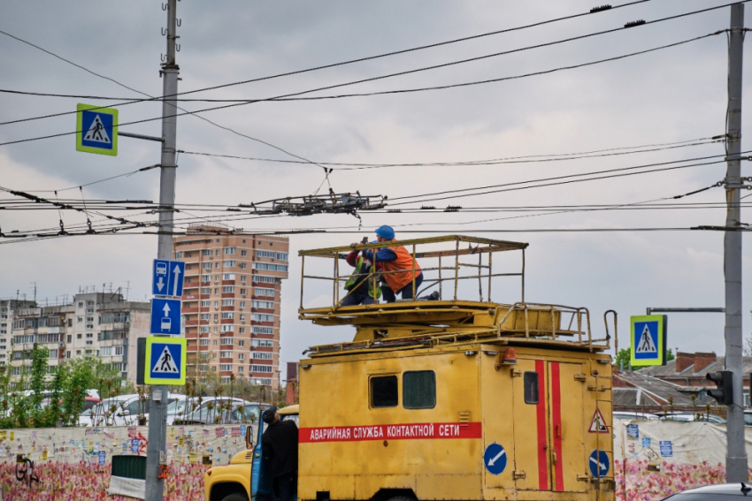 После ливня часть Краснодара осталась без света