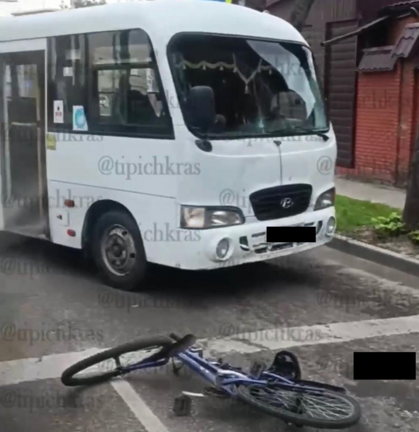 В Краснодаре водитель маршрутки насмерть сбил велосипедистку 