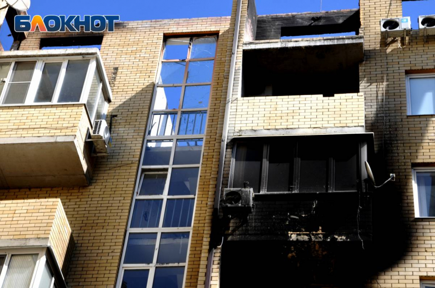 За восстановлением сгоревшей многоэтажки в Краснодаре будут следить с помощью камер 