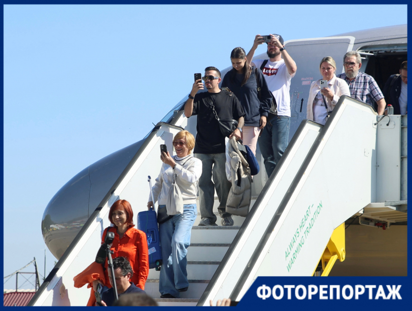 Его ждали три года: как прошла встреча самолета в аэропорту Краснодара 