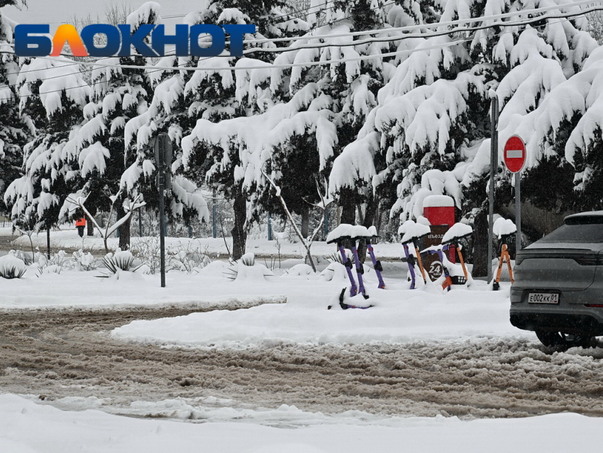 Дороги Краснодара опустели перед Новым годом 
