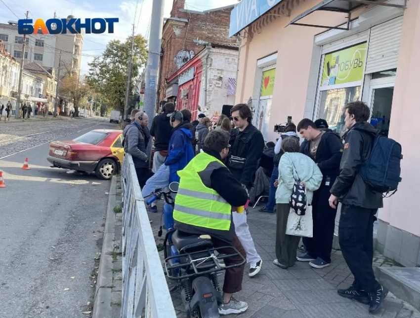 Центр Краснодара стал локацией для съемок сериала