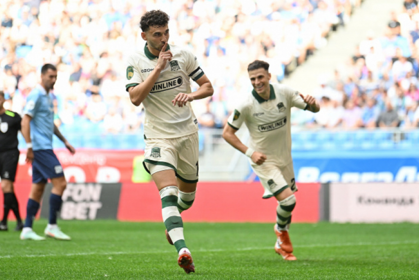 «Краснодар» разгромил «Крылья Советов»: Кордоба забил дважды», у Сперцяна гол и три точных паса 