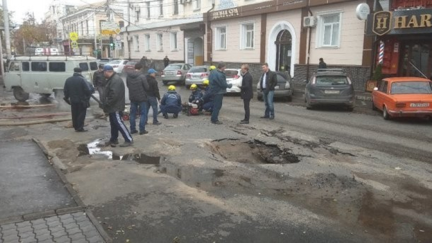 В Краснодаре устранили аварию на тепломагистрали 