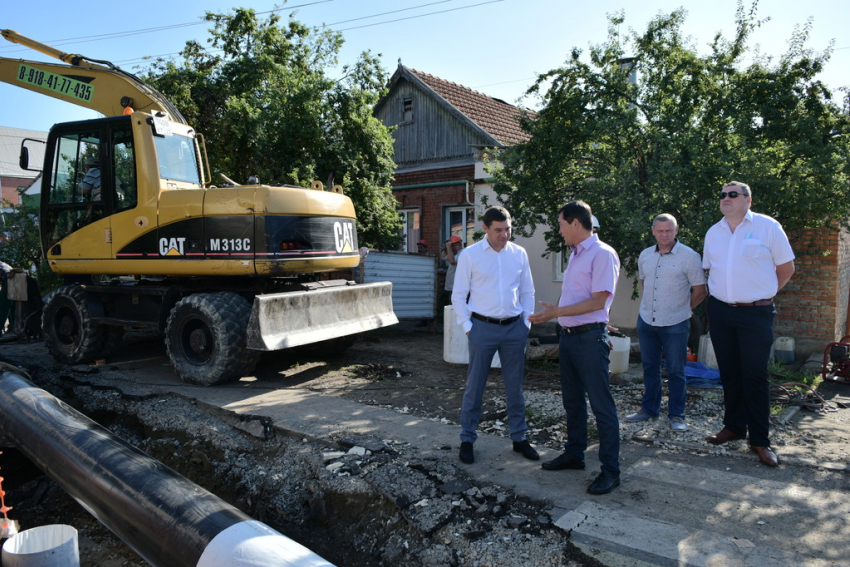  Еще километр тепломагистрали заменят в Краснодаре 