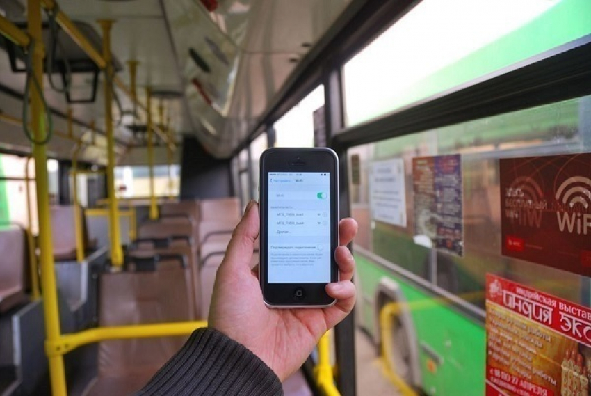 В Краснодаре запустили бесплатный Wi-Fi в 40 автобусах