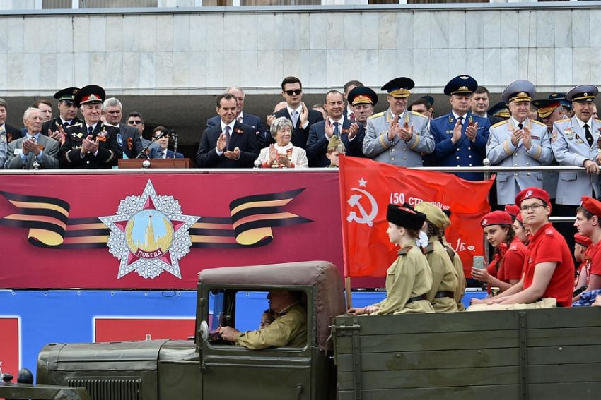 Губернатор поздравил Краснодарский край с Днем Победы