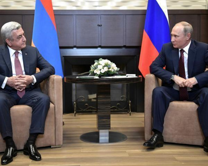 Дружбу и сотрудничество между странами обсудили в Сочи президенты России и Армении