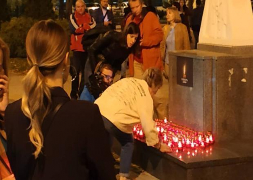Место памяти жертв трагедии в Керчи появилось в Краснодаре 