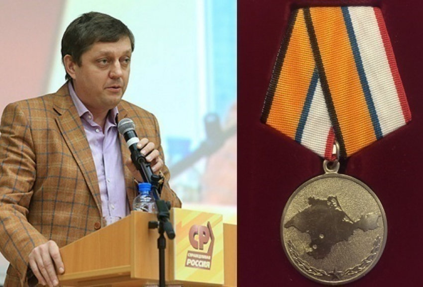 Главный редактор сети «Блокнот» Олег Пахолков награжден медалью «За возвращение Крыма»