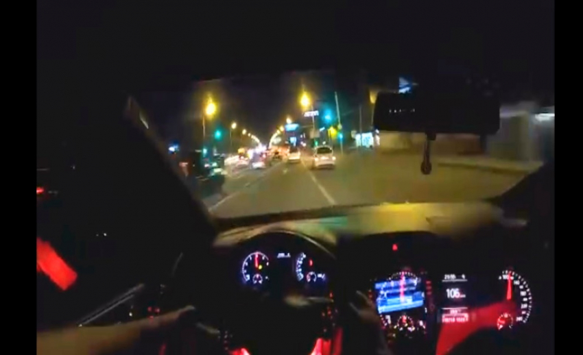 «Газ» в пол и по ночному Краснодару: полиция нашла гонщика-нарушителя