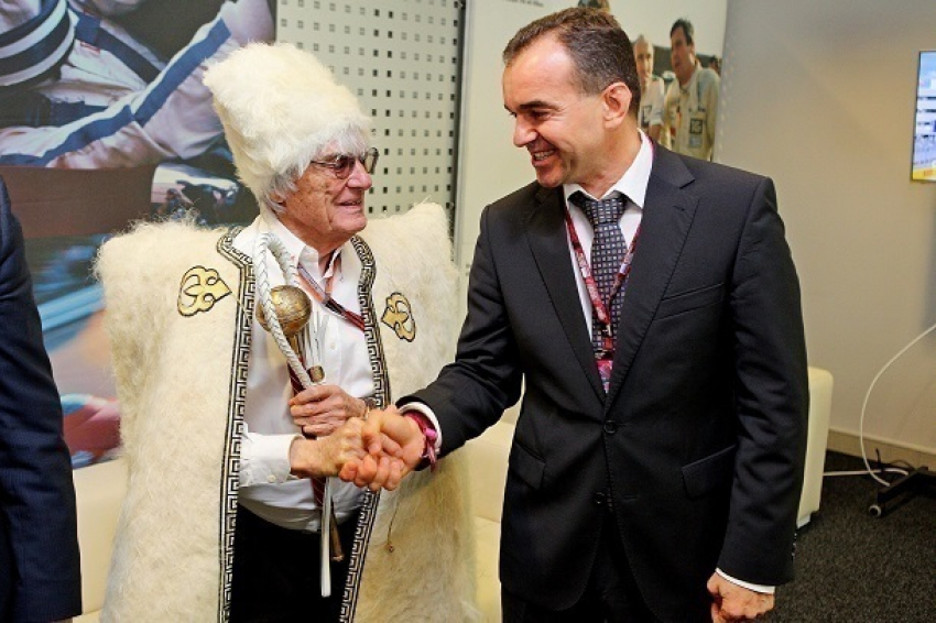 Губернатор Кубани хочет видеть экс-главу «Формулы-1» на Гран-при в Сочи