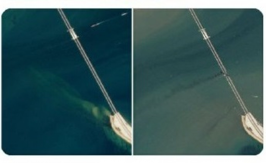 Появились снимки Крымского моста из космоса до и после взрыва: хроника событий