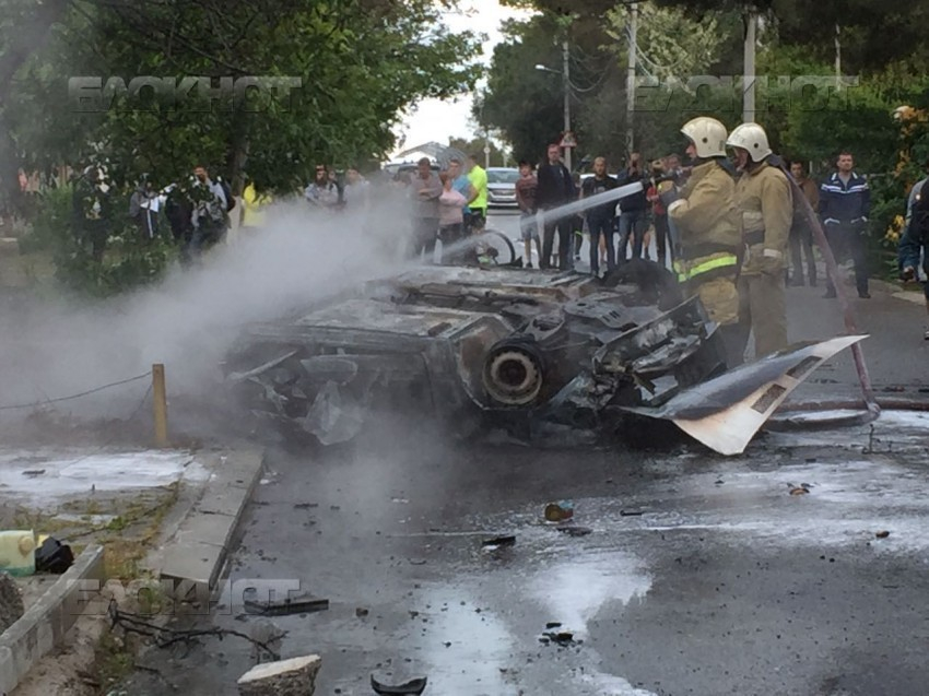 Появились подробности взрыва машины в Анапе