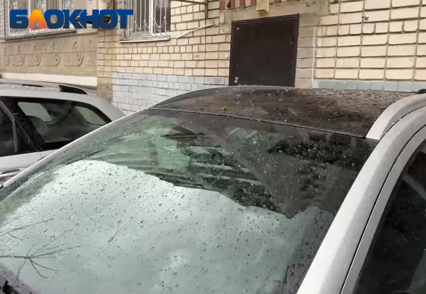Ливень с градом обрушился на Краснодар 