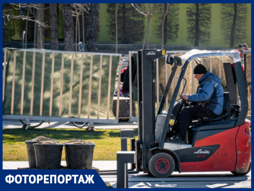 Парк Галицкого в Краснодаре преображается к новому сезону: фото