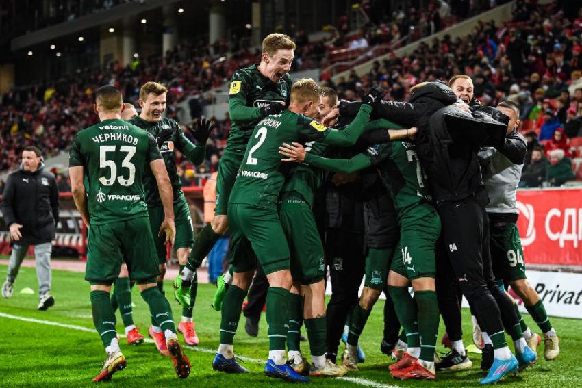 ФК «Краснодар» одержал первую победу в Кубке России 2022-23 года
