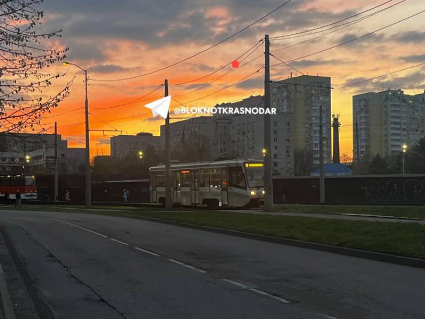 В Краснодаре 22 апреля изменят движение трех трамваев