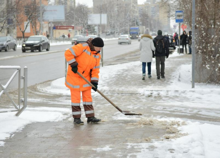  «На удивление, очень хорошо», - краснодарцы оценили снегоуборочные работы в городе
