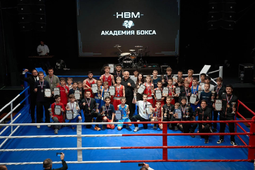 Краснодарская Академия бокса «НВМ» отметила 5-летие краевым турниром