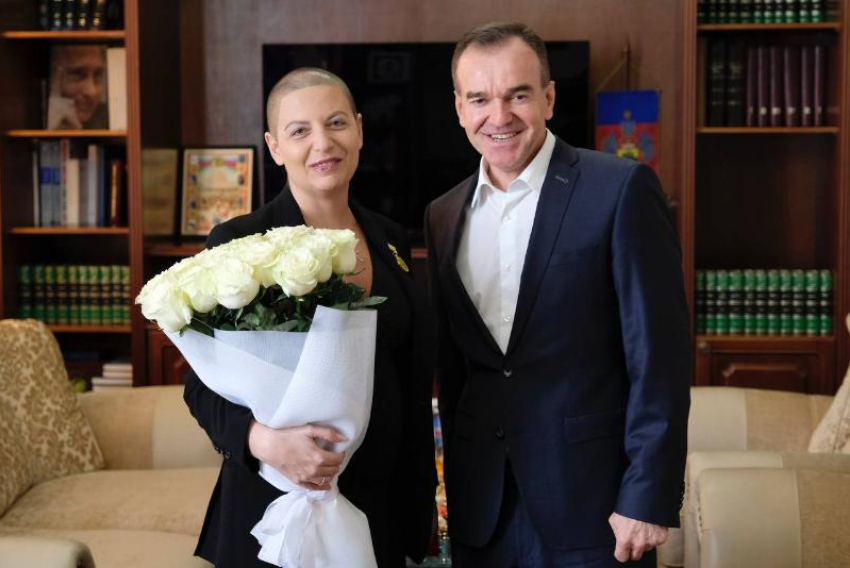 Маргарита Симоньян лично приехала в Краснодар за медалью и званием