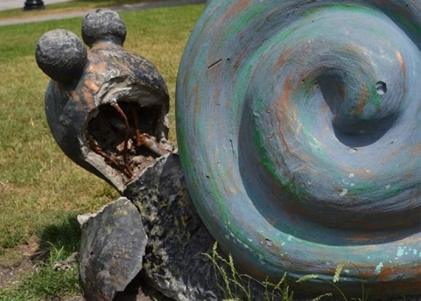 Сломали статую ради спасения ребенка в Новороссийске