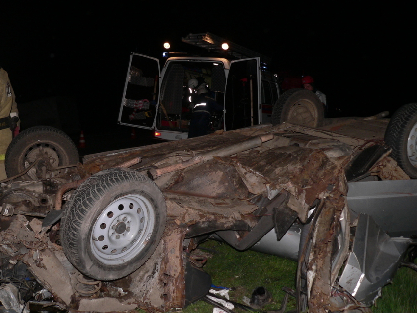 В Кореновском районе в ДТП перевернулись легковушка и «Газель»