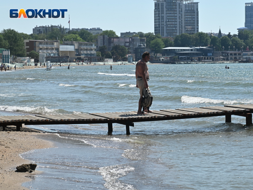 До +18 градусов опустилась температура моря на Кубани