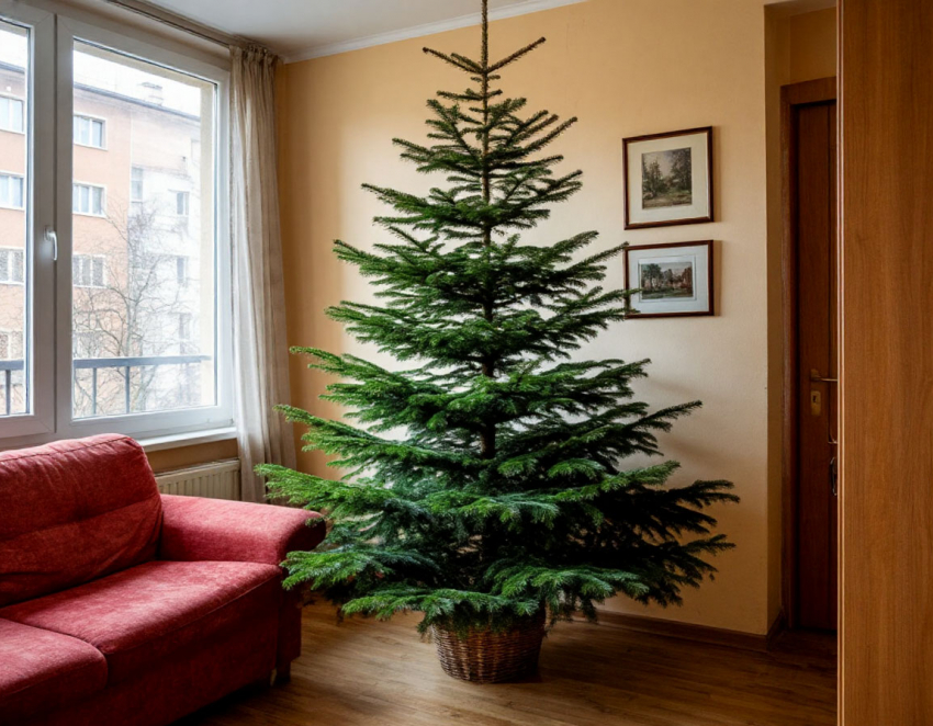 Елки-половинки пытаются продать краснодарцам 