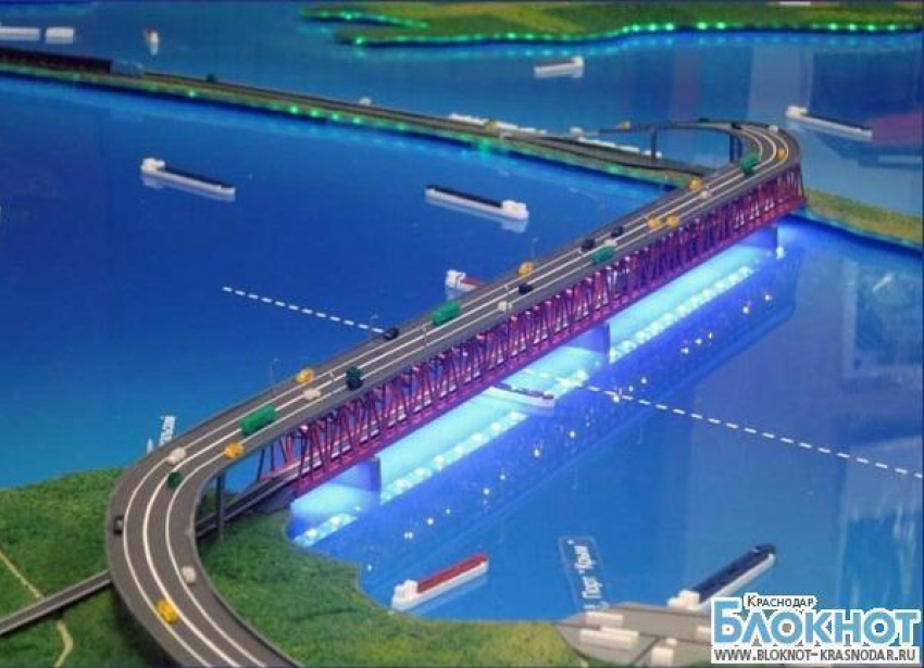 В Краснодарском крае приступили к строительству Керченского моста