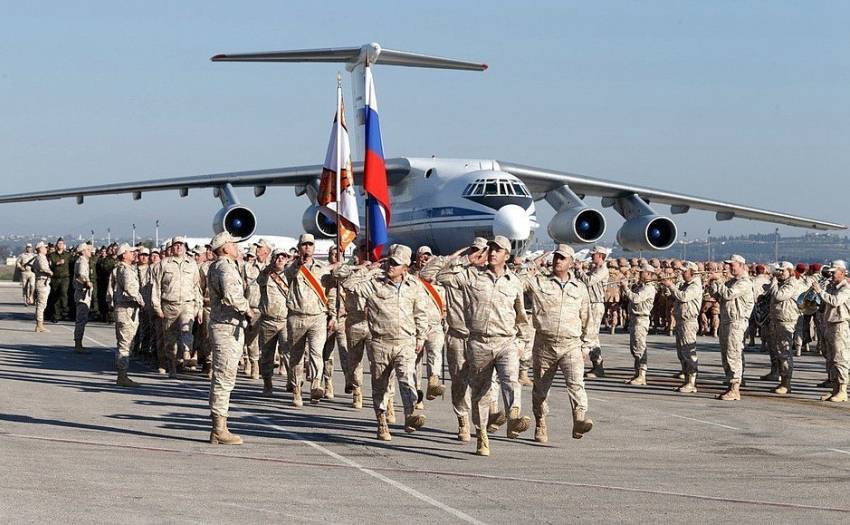Военные Краснодарского края возвращаются из Сирии домой
