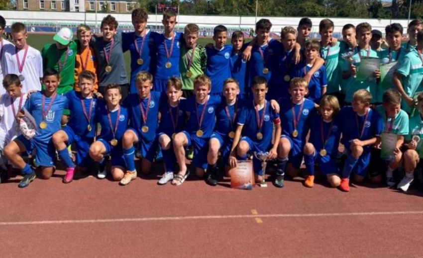 Юные футболисты сразились в Первенстве Краснодарского края 