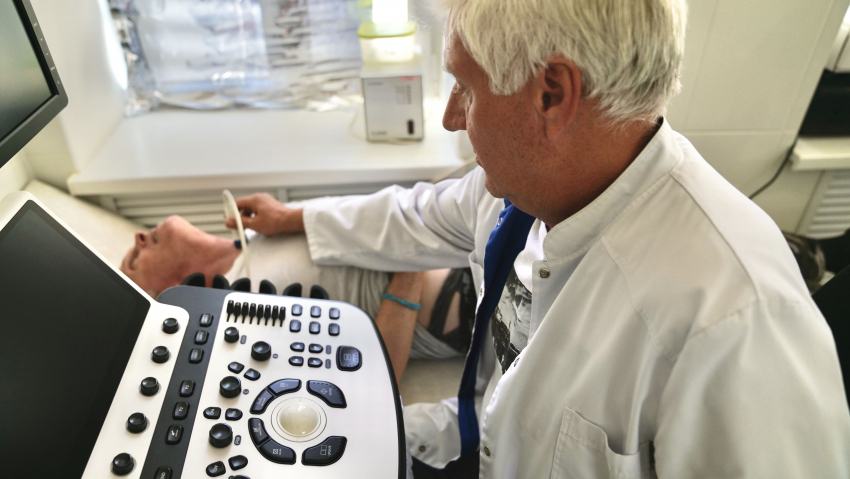 Кабинет УЗИ Таманской участковой больницы пополнился новым диагностическим аппаратом