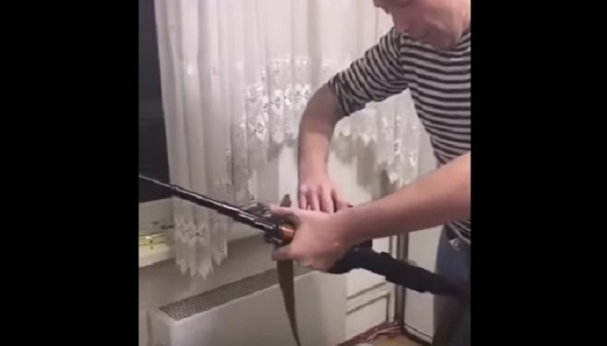 В сети появилось видео от «первого лица» с краснодарским стрелком