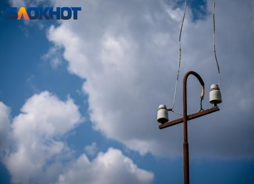 Новая неделя лета в Краснодаре начнётся с отключений электричества