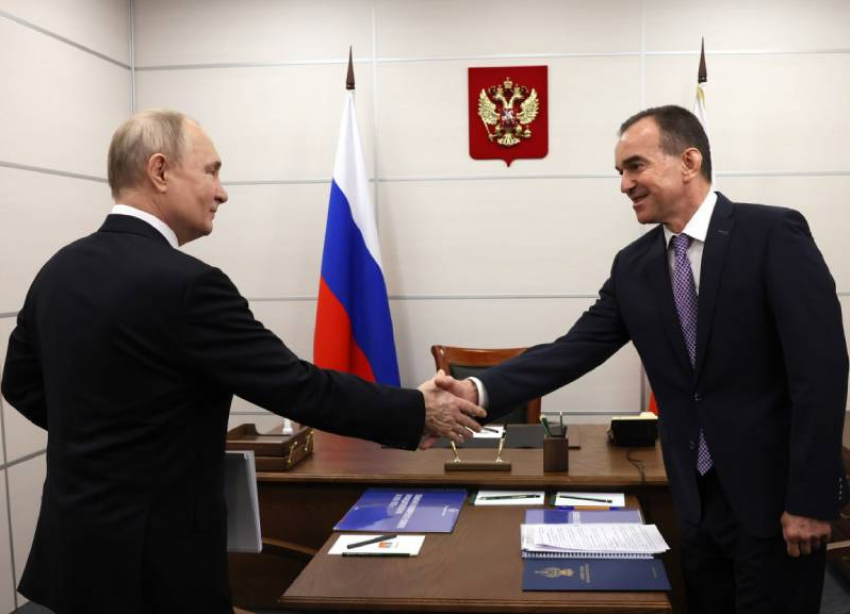 Вениамин Кондратьев на рабочей встрече рассказал Владимиру Путину о развитии Краснодарского края