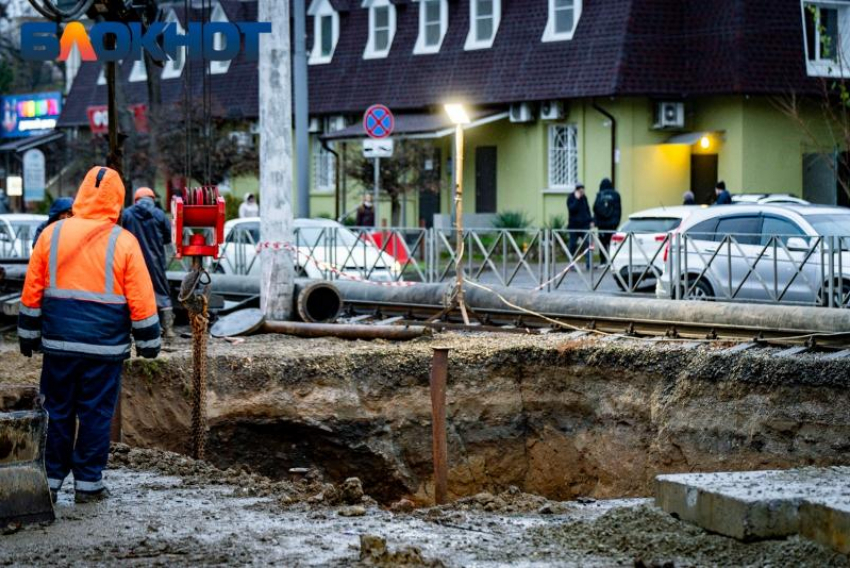 На Московской в Краснодаре две недели не будут ходить трамваи