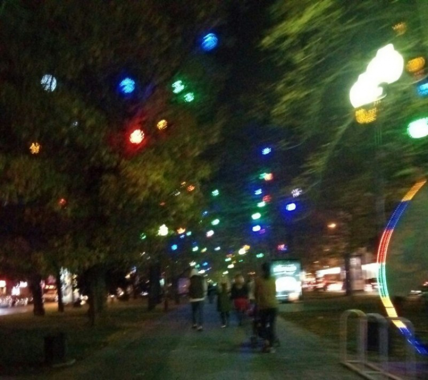  В Краснодаре выключат декоративную подсветку улицы Красной 