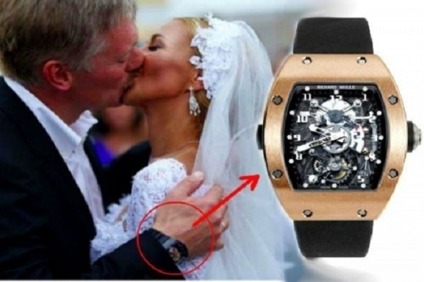 Подарили друг другу часы. Часы Пескова Richard Mille. Часы Пескова Richard Mille за 37 млн. Часы Дмитрия Пескова за 37 миллионов.