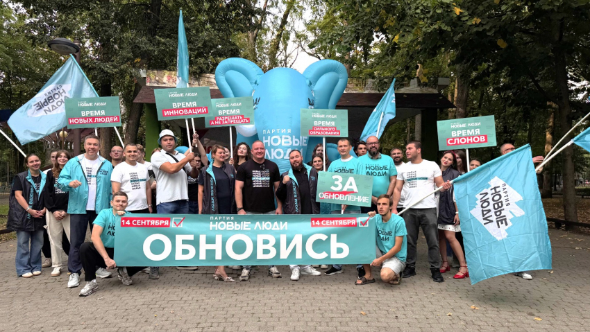 Слоны в Краснодаре: «Новые люди» призвали к переменам и обновлению