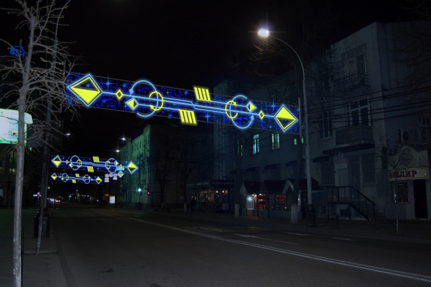 Стало известно, какая подсветка украсит главную улицу Краснодара