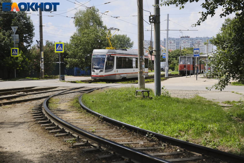 В Краснодаре из-за ДТП остановилось движение трамваев