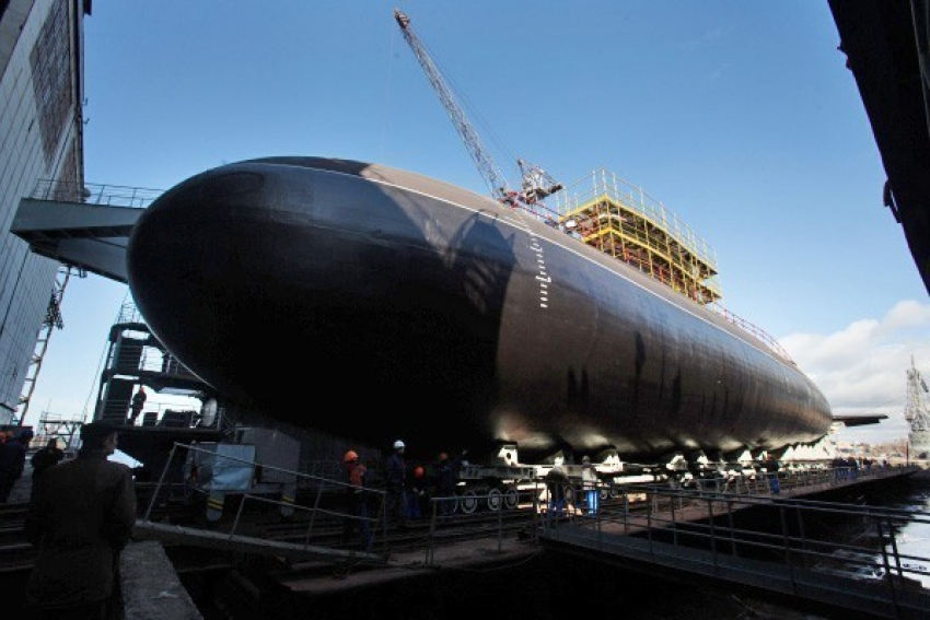 Подводную лодку «Краснодар» спустят на воду в Санкт-Петербурге