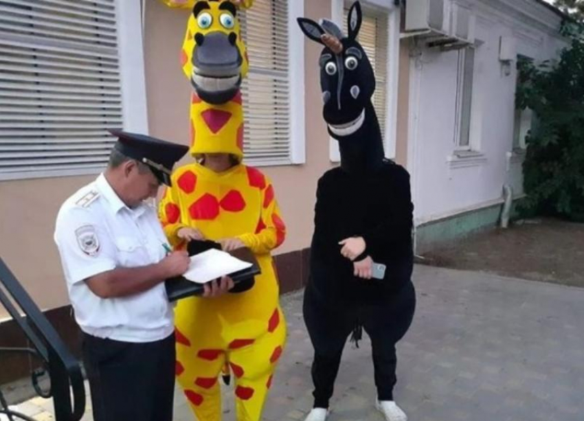 В Анапе жираф и единорог вели нечестный бизнес
